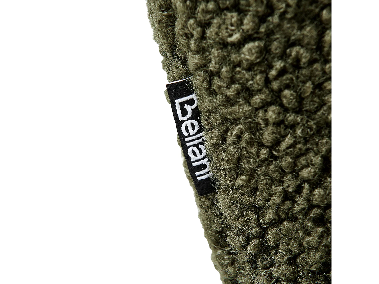 Fauteuil COTULLA Bouclé Donkergroen