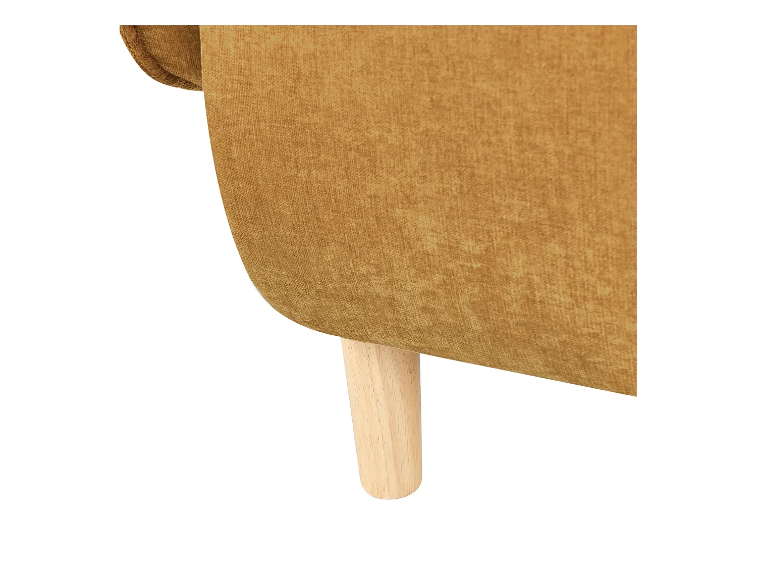 Fauteuil UMEA Tissu Moutarde