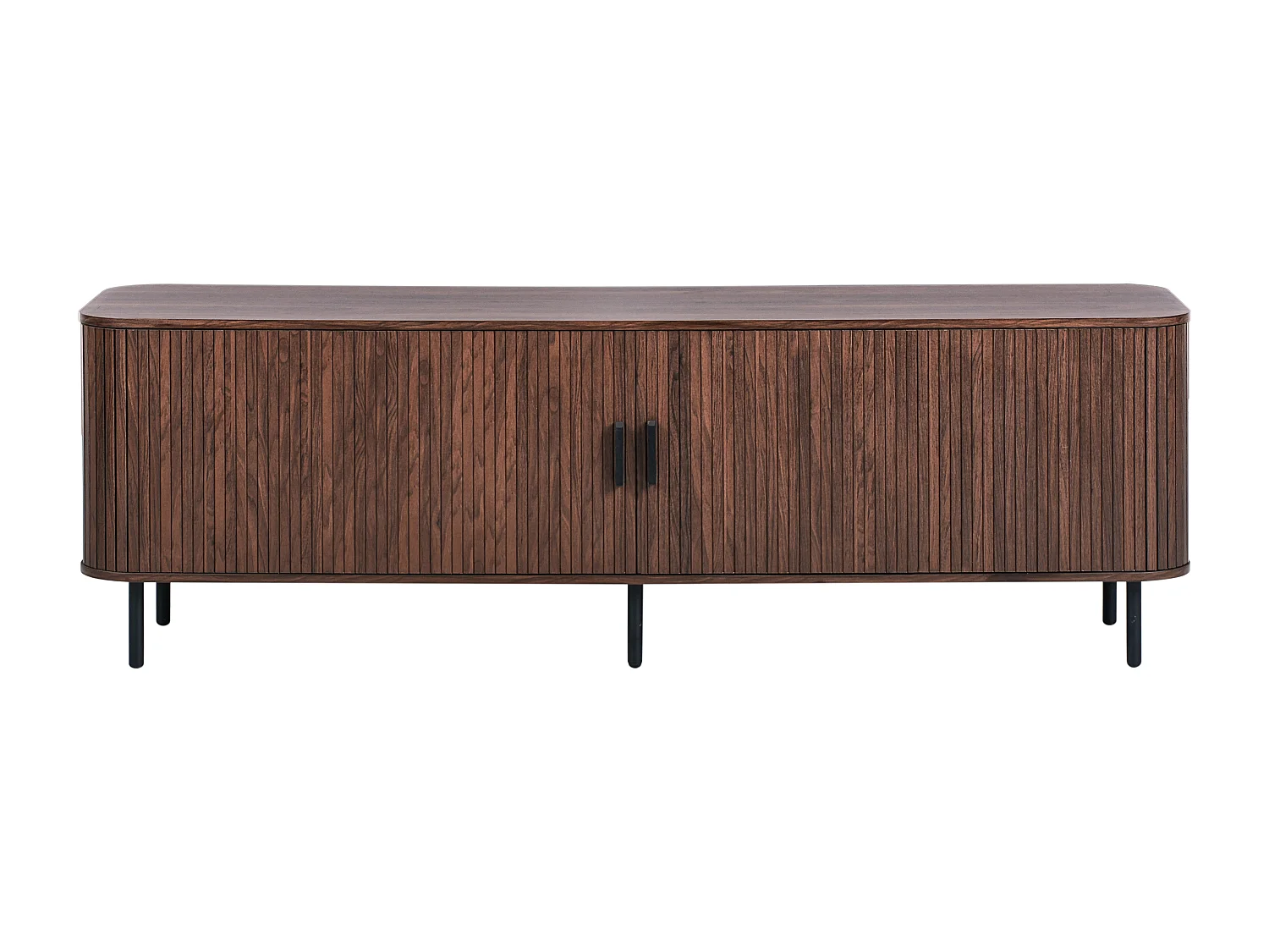 Meuble TV BRADLEY Marron foncé