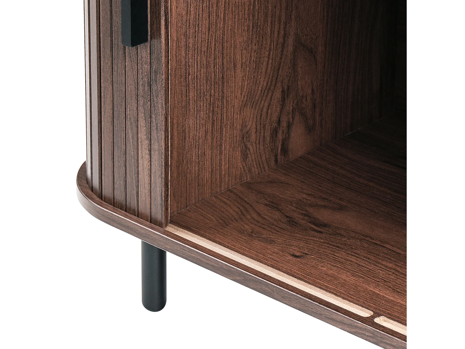 Meuble TV BRADLEY Marron foncé