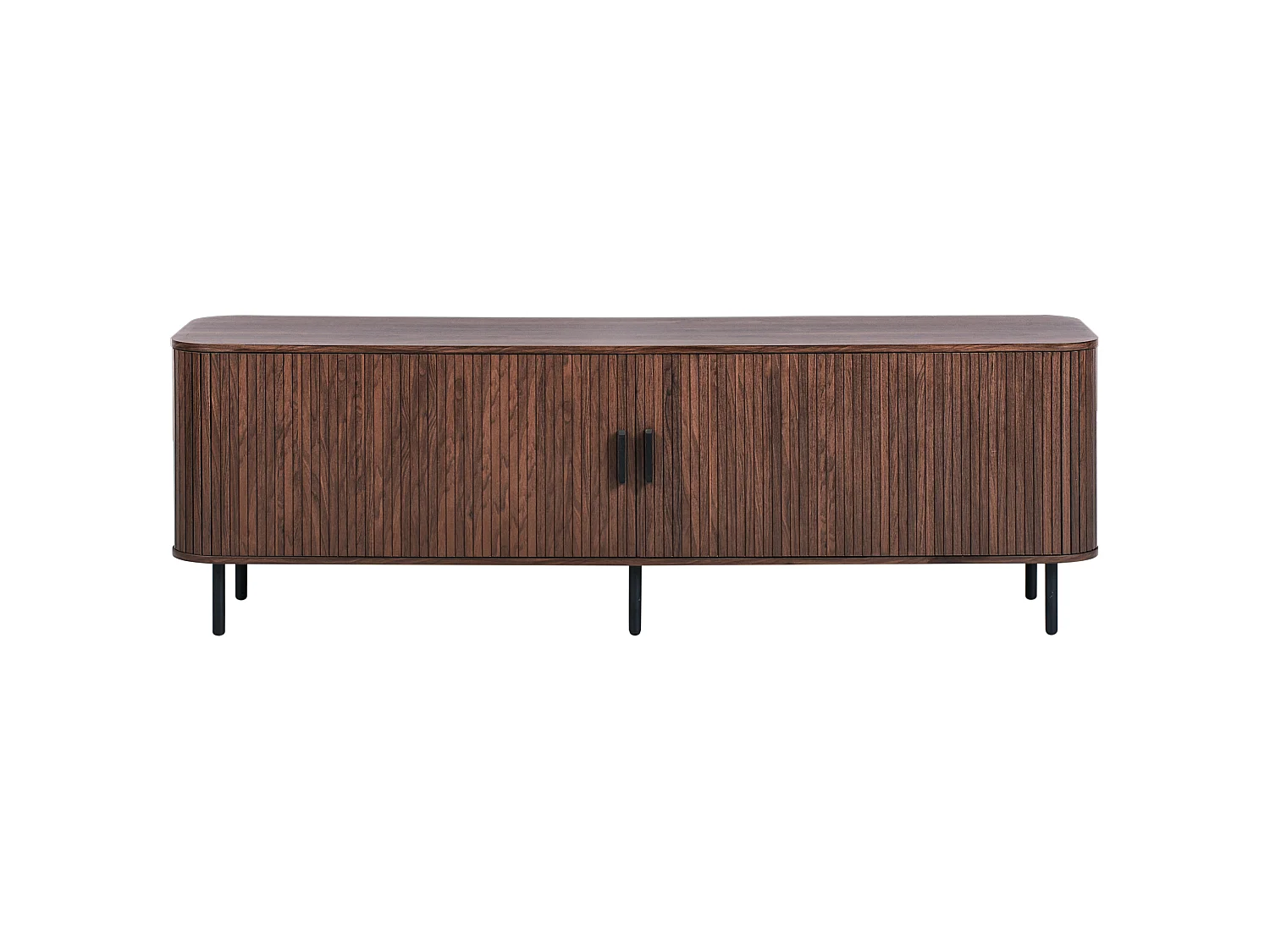Meuble TV BRADLEY Marron foncé