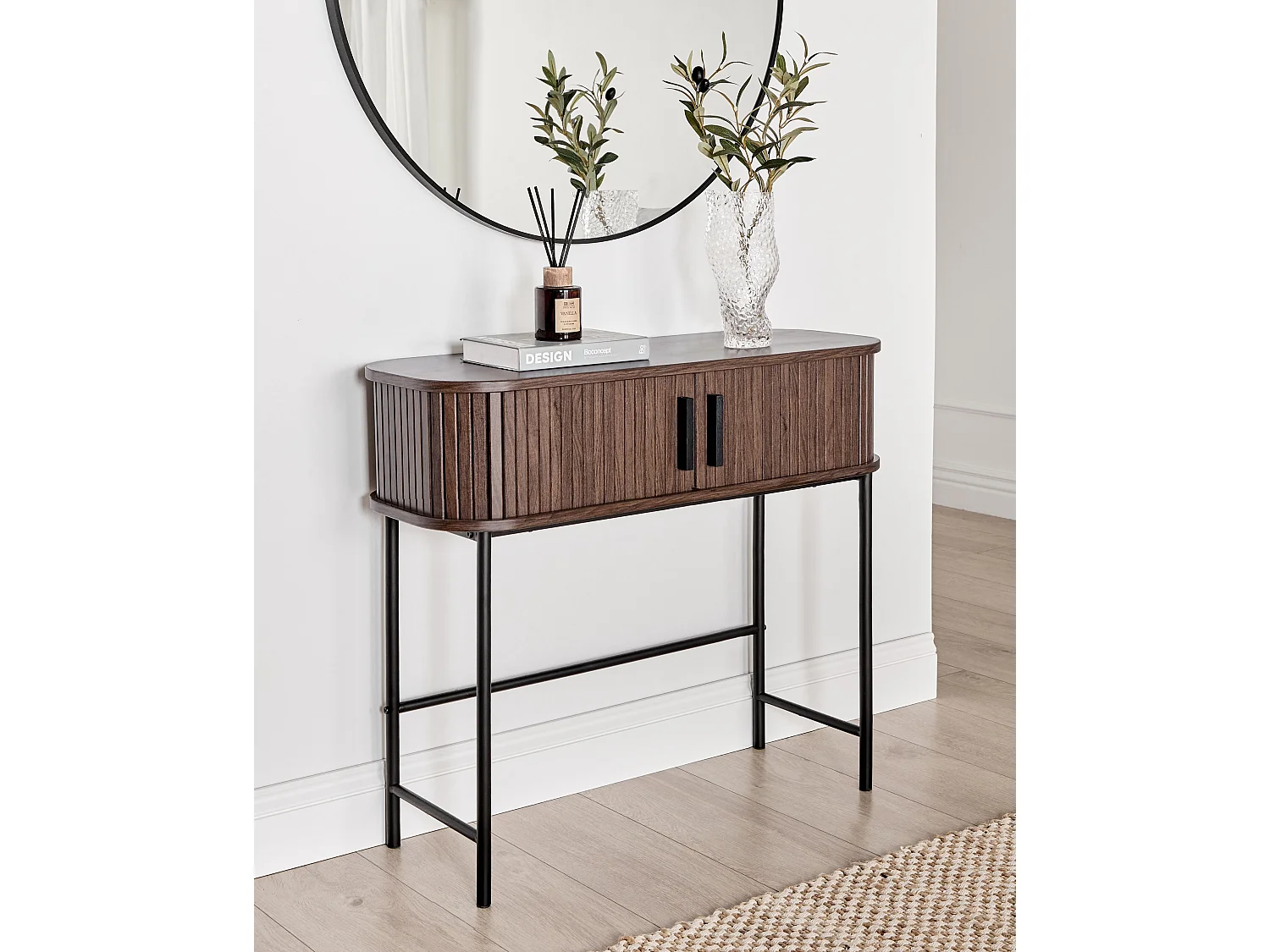 Consoletafel BRADLEY Donkerbruin