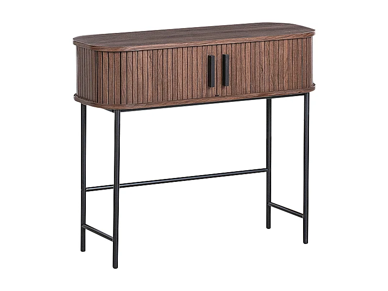 Console BRADLEY Marron foncé