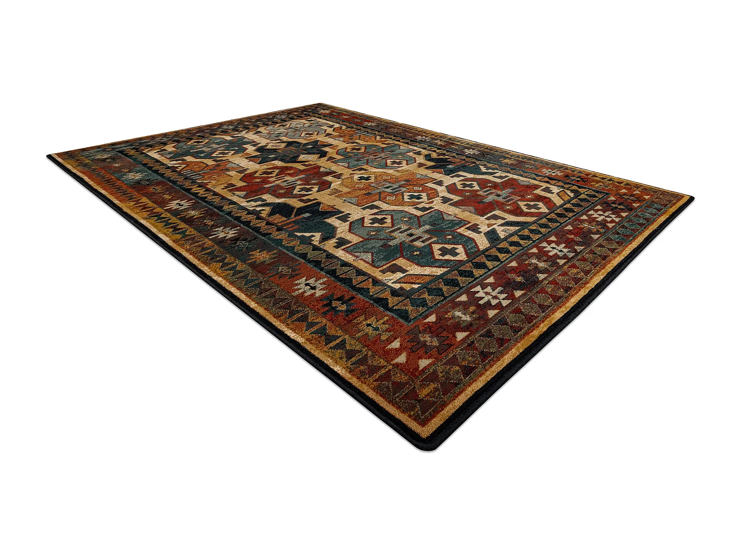 Tapis en laine OMEGA ROHAN rubis clair 100x150 cm