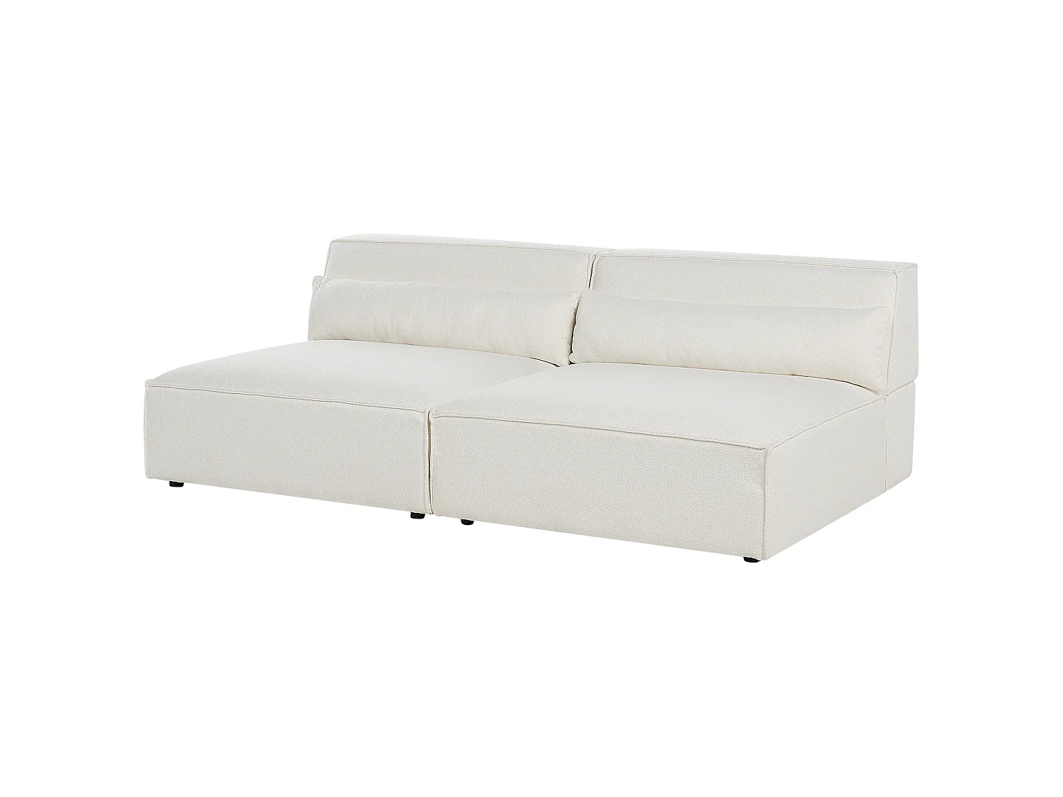 Modulaire bank HELLNAR Bouclé Gebroken wit 2-zitter