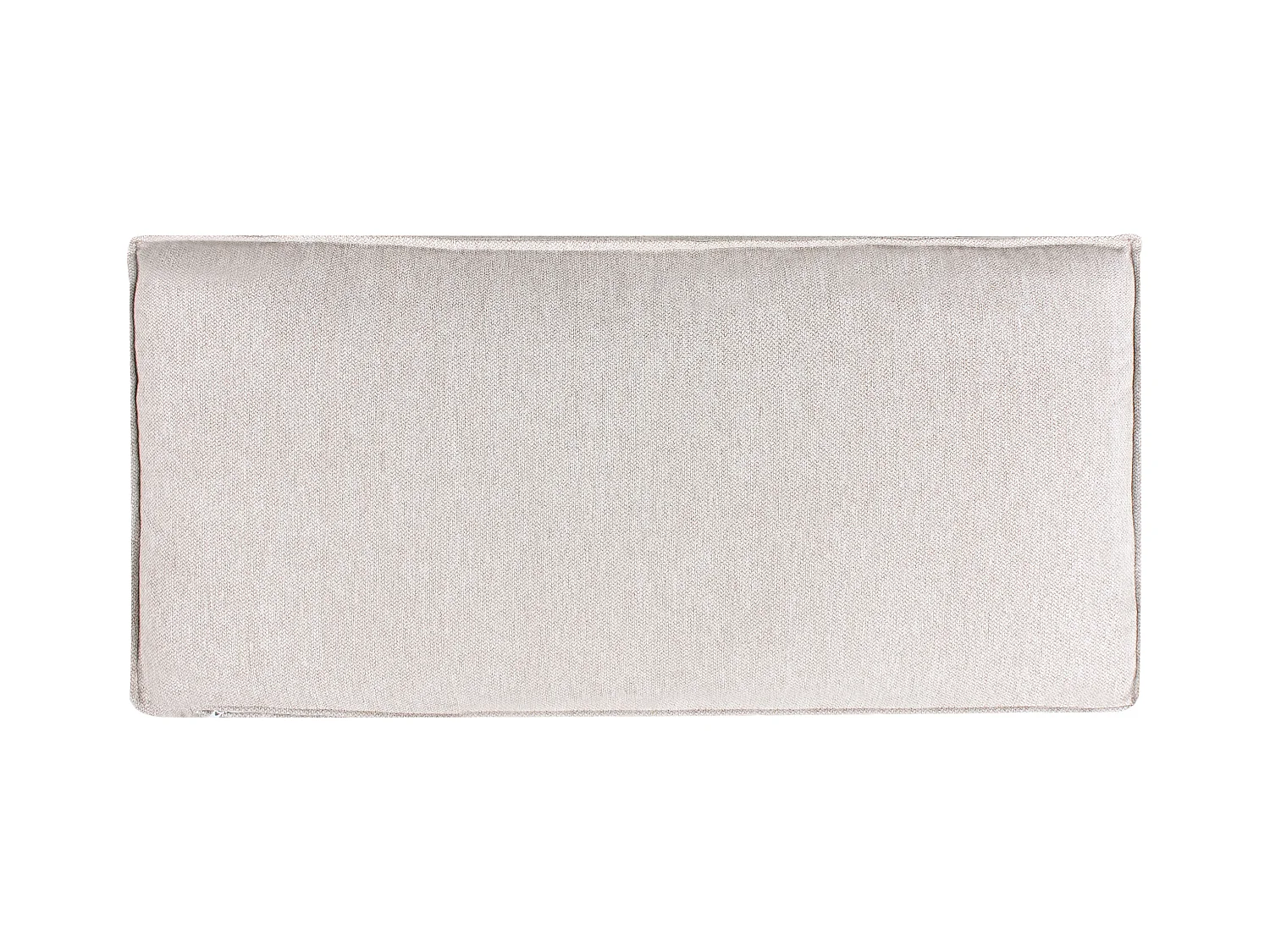 Canapé d'Angle à droite Moderne en Tissu en Forme de L avec Coussins Rembourré Beige Clair Renders