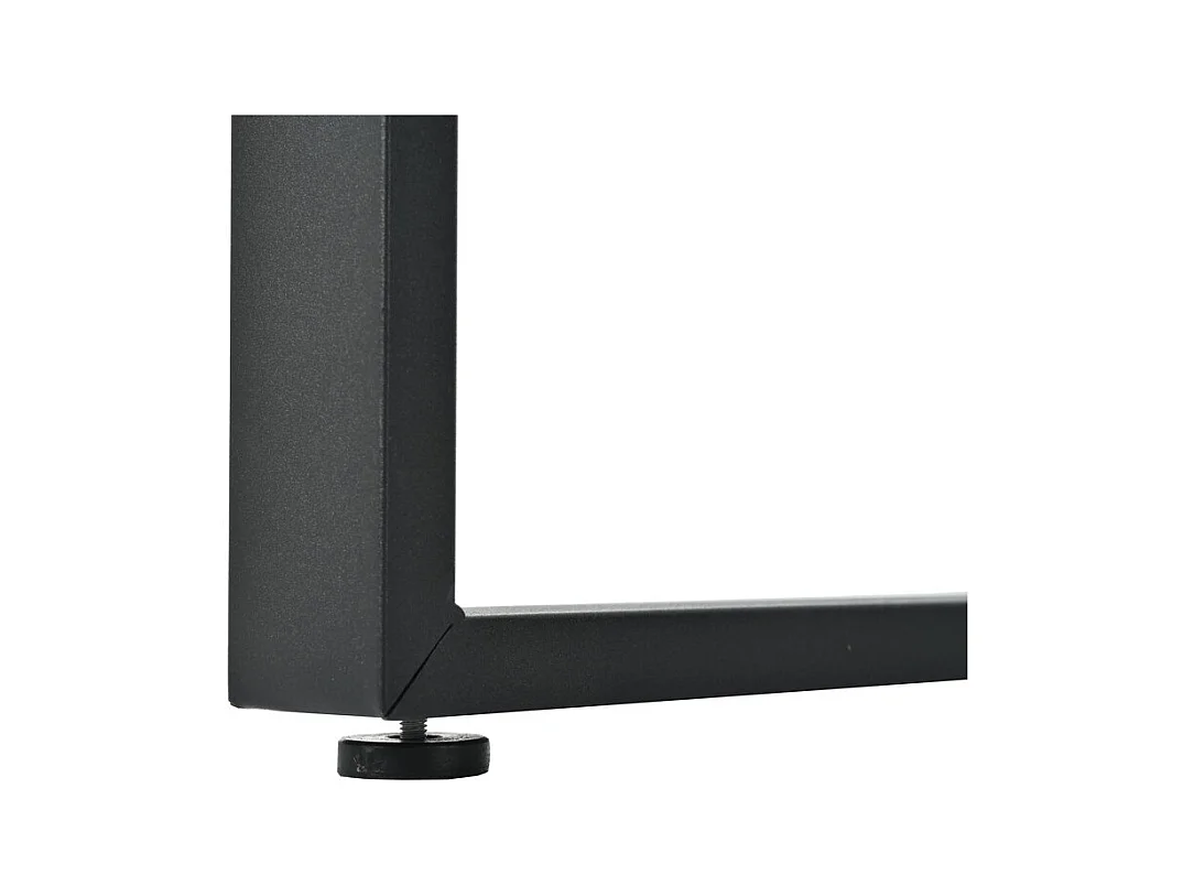 Table à manger extensible + 4 chaises - 4 à 8 personnes - Blanc - 140/180x80x75cm