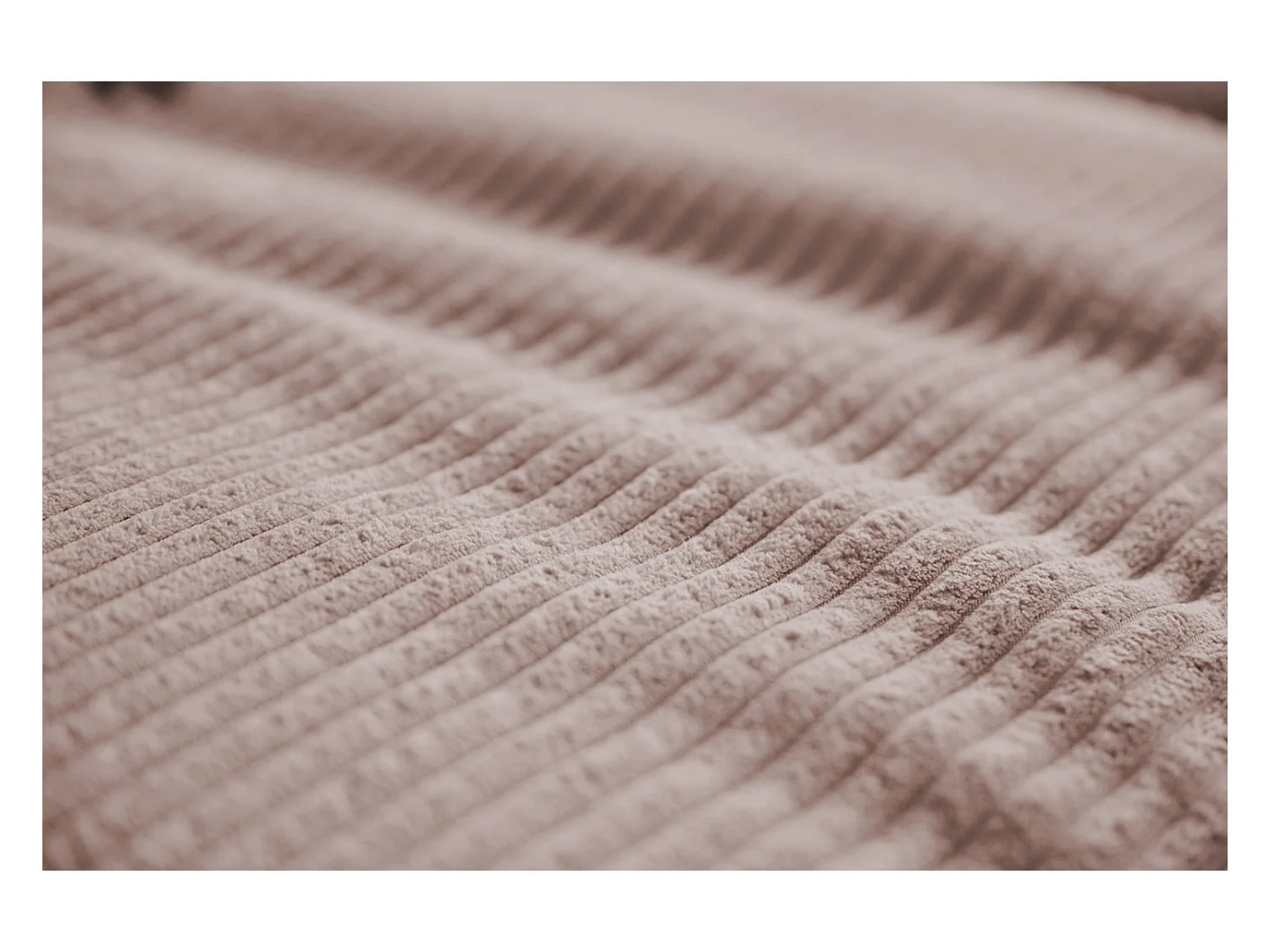 Slaapbank - Roze Koord - DAMETO