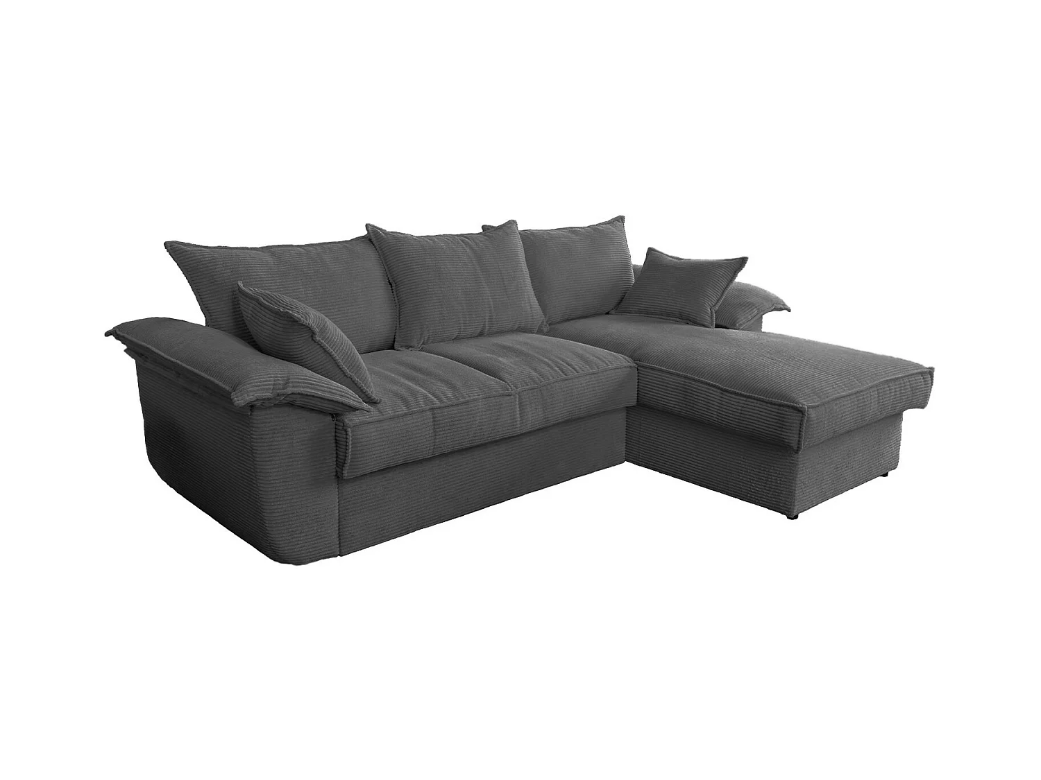 Slaapbank - Grijs Koord - DAMETO