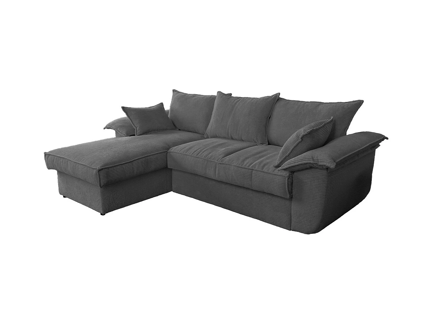 Slaapbank - Grijs Koord - DAMETO