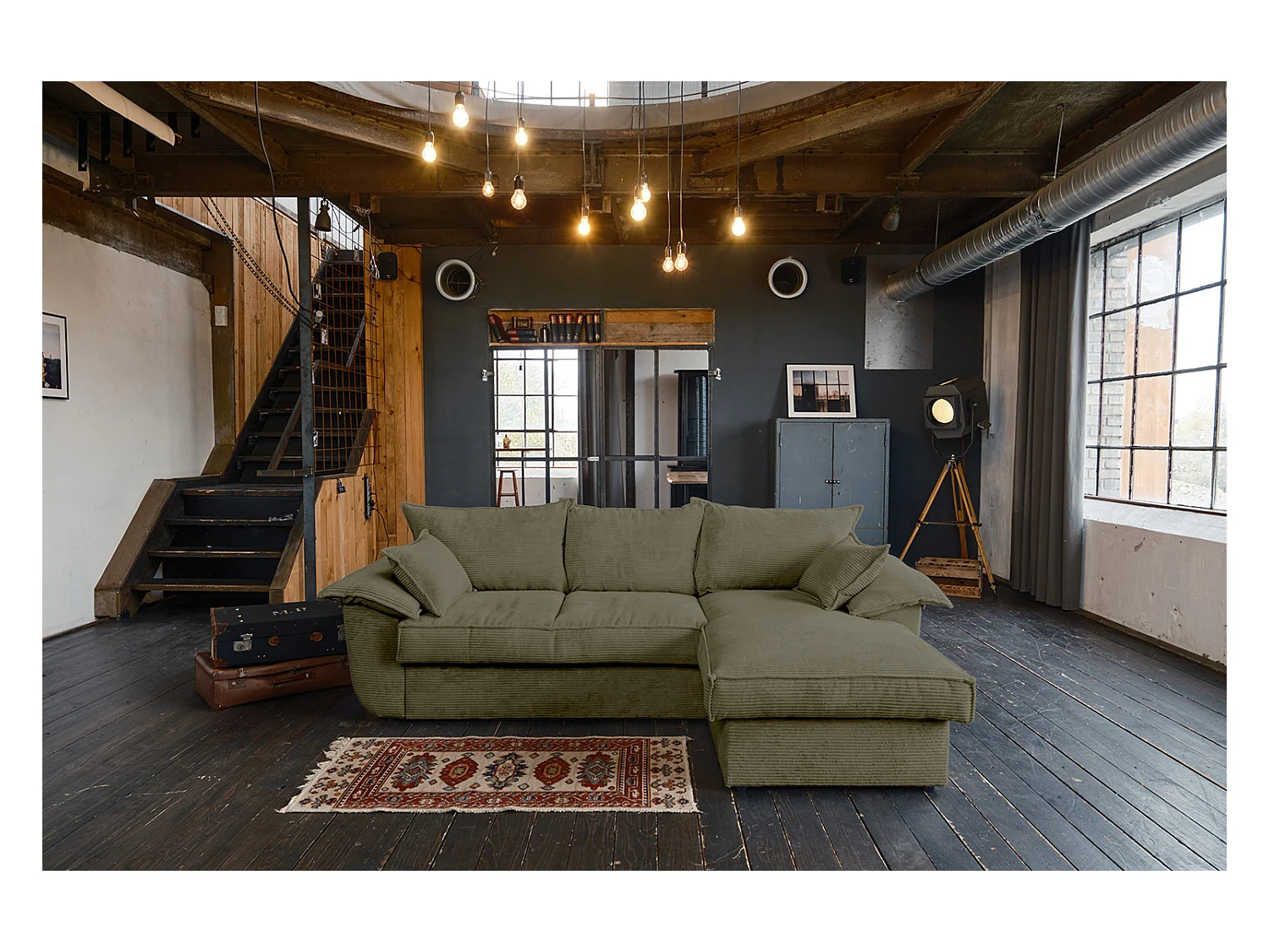 Slaapbank - Groen Koord - DAMETO