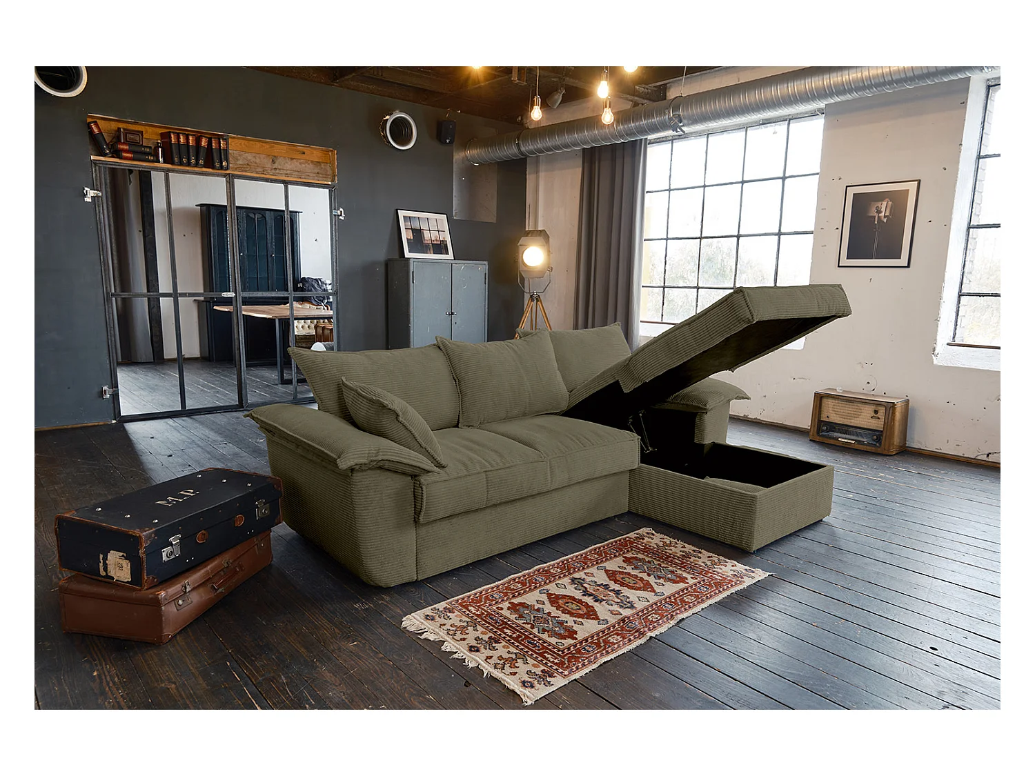 Slaapbank - Groen Koord - DAMETO