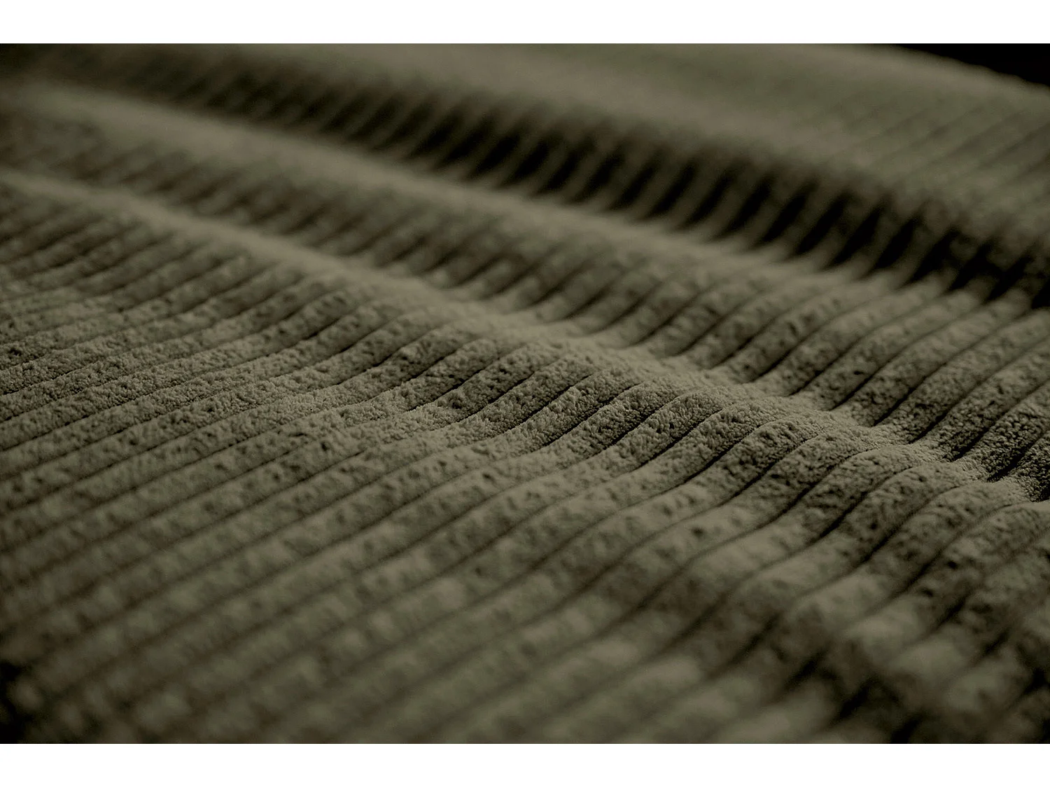 Schlafsofa - Grün Cord - DAMETO