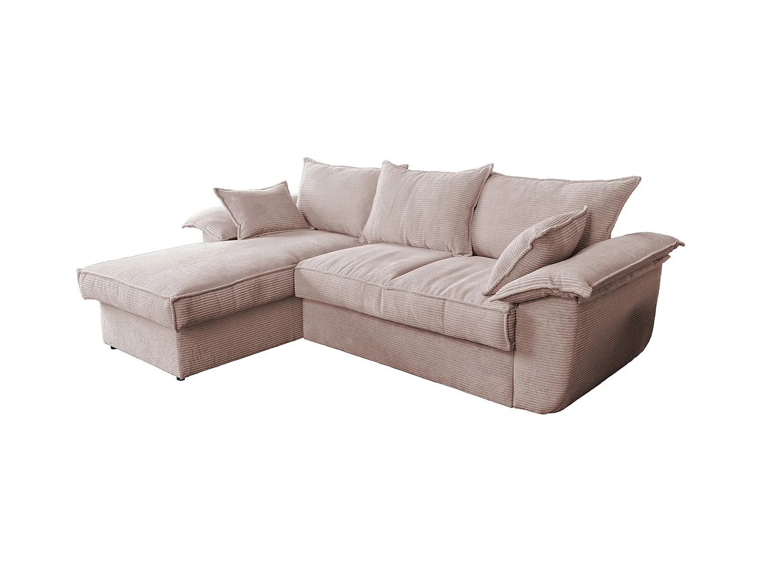 Schlafsofa - Pink Cord - DAMETO