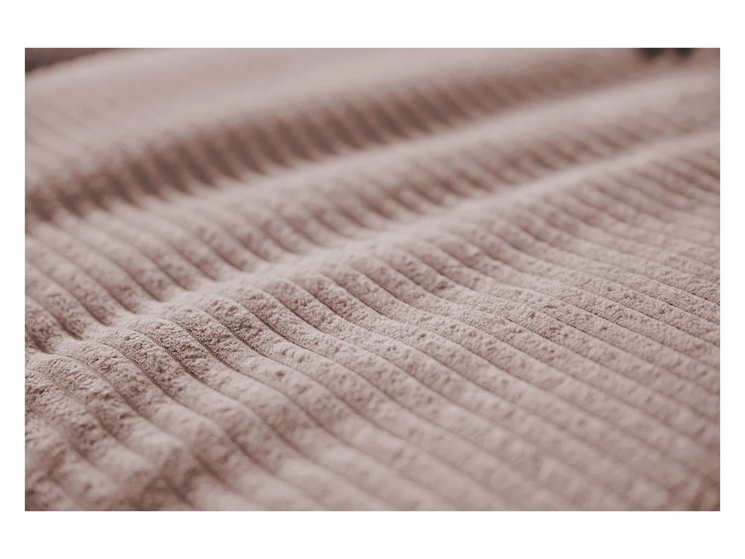 Schlafsofa - Pink Cord - DAMETO