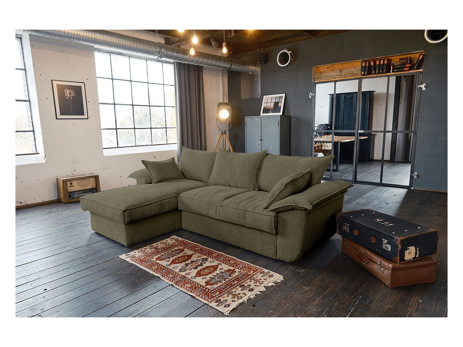 Slaapbank - Groen Koord - DAMETO