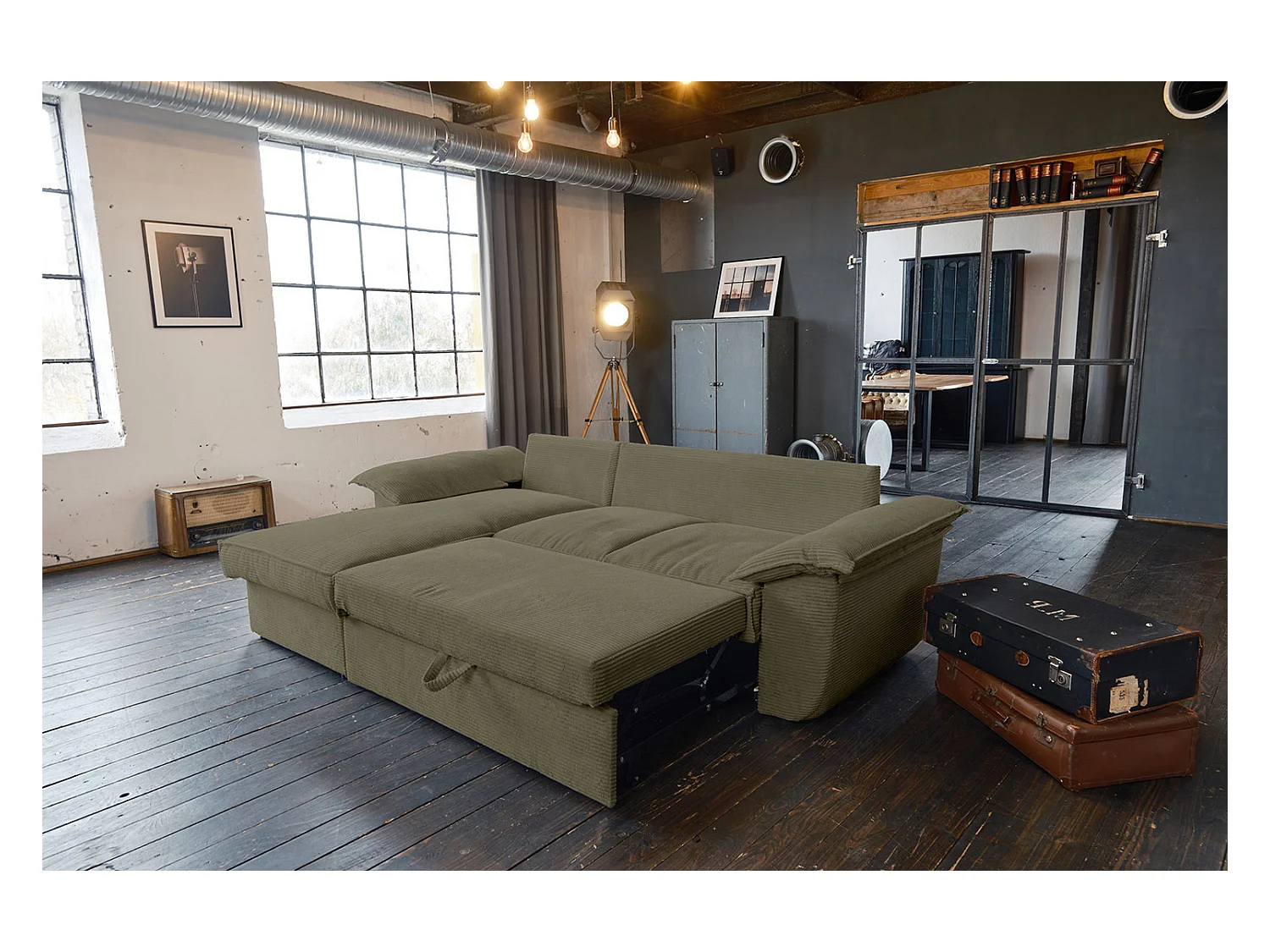 Slaapbank - Groen Koord - DAMETO