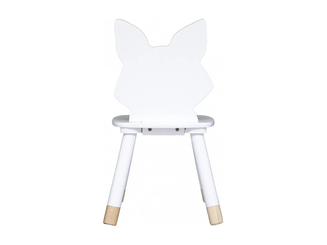 Chaise pour Enfant Renard en Bois H 52.5 cm