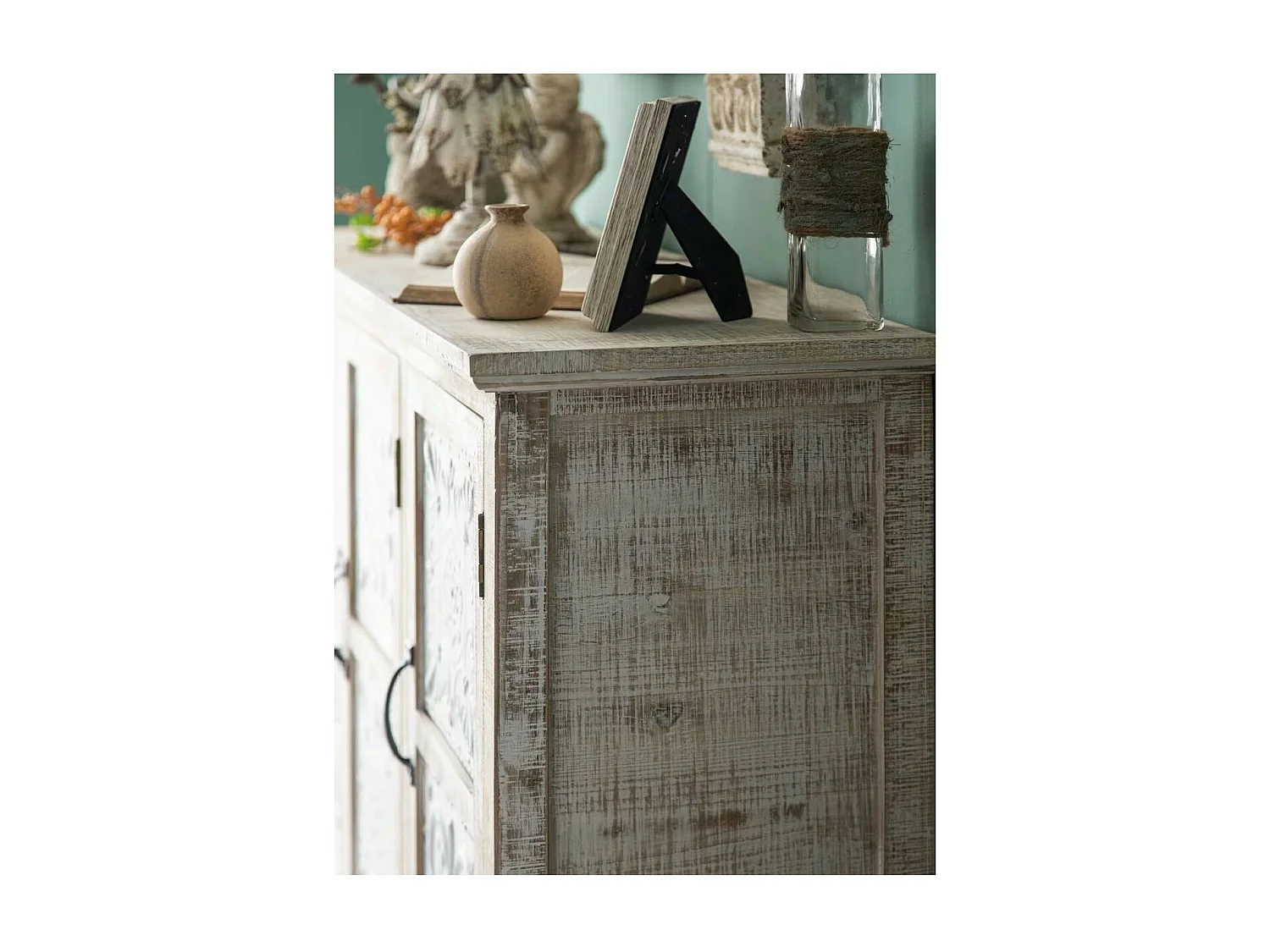 OSCAR - Buffet en bois de sapin patiné