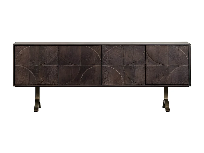 DRAW - Sideboard aus braunem Holz L180