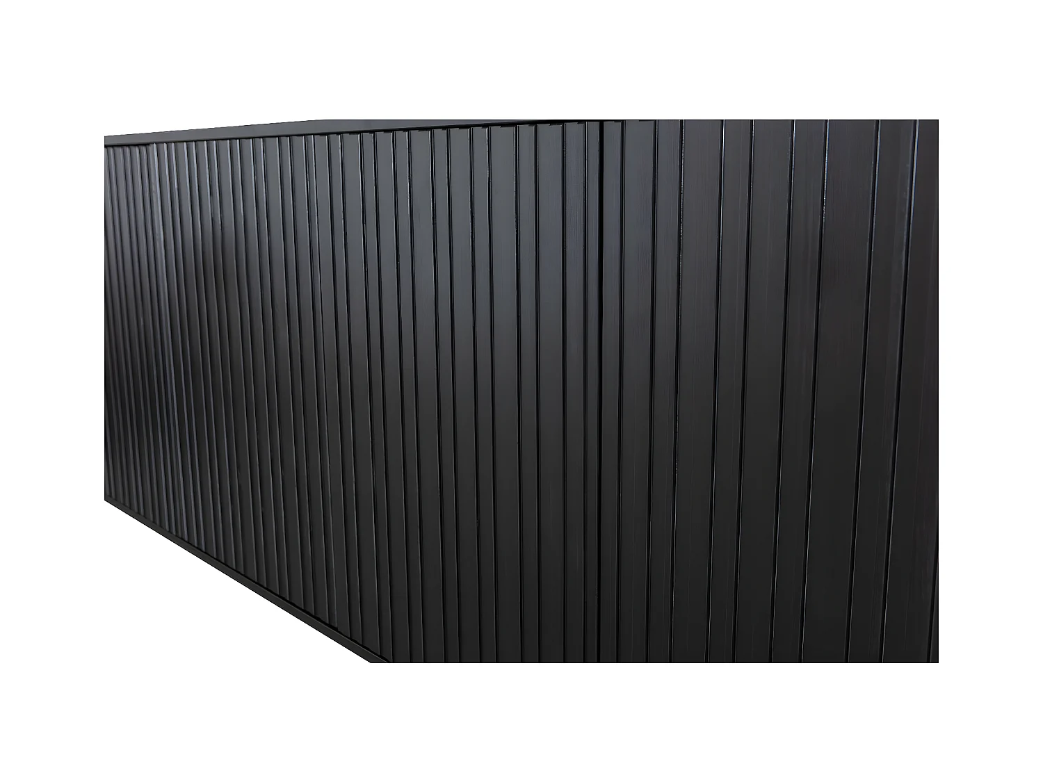 GRAVURE - Cassettiera in pino nero L 200