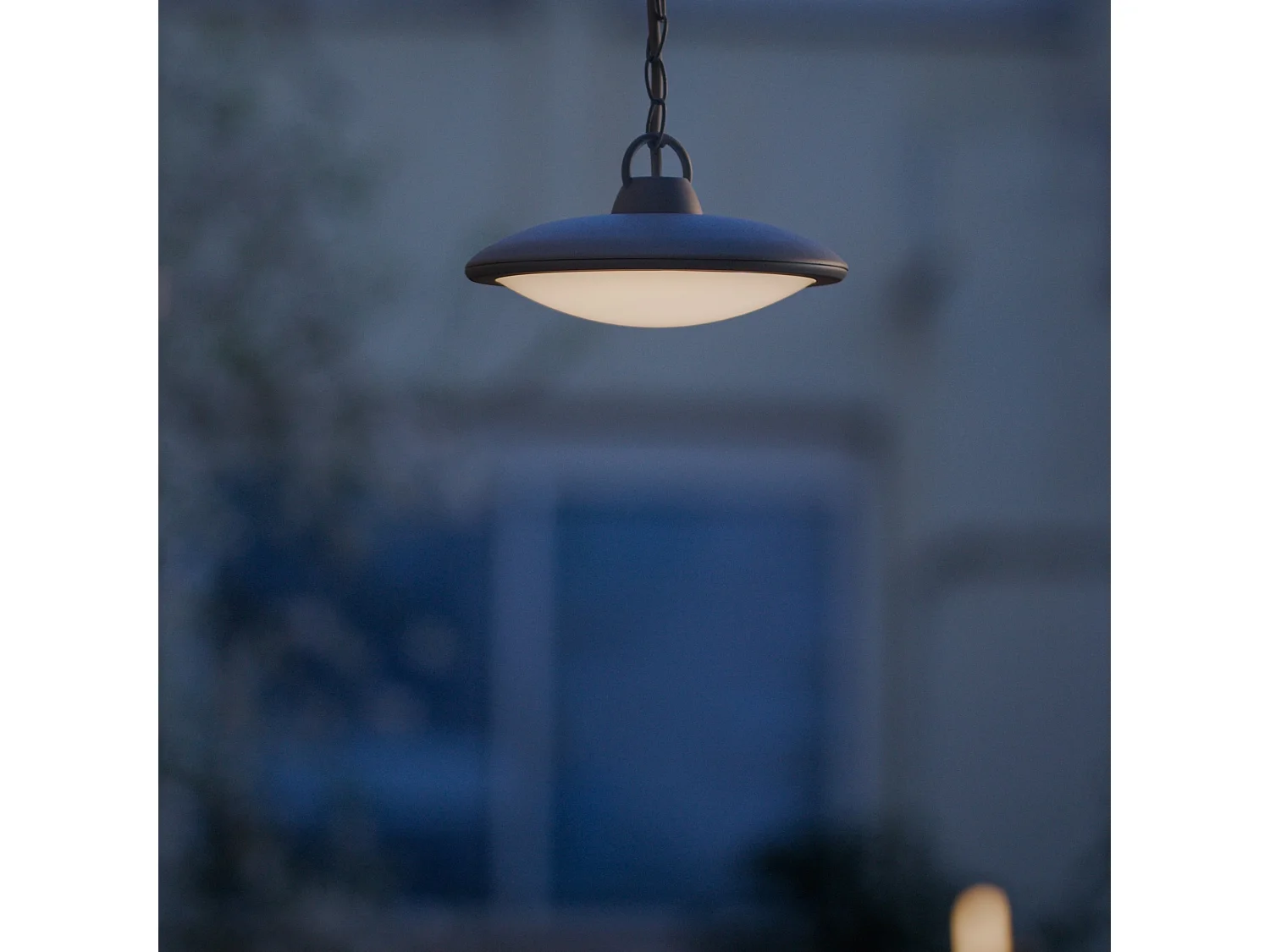 FORLIGHT Lampe à Suspension Ip44 Pergola Led 7.5W Blanc Chaud - 3000K On-Off Marron 533Lm