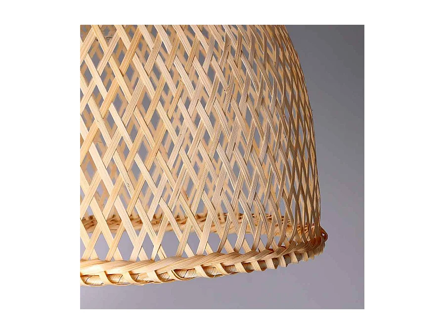 FORLIGHT Lampe à Suspension Ip20 Riba Ø350Mm E27 15W Noir