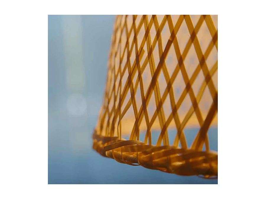 FORLIGHT Lampe à Suspension Ip20 Riba Ø350Mm E27 15W Noir