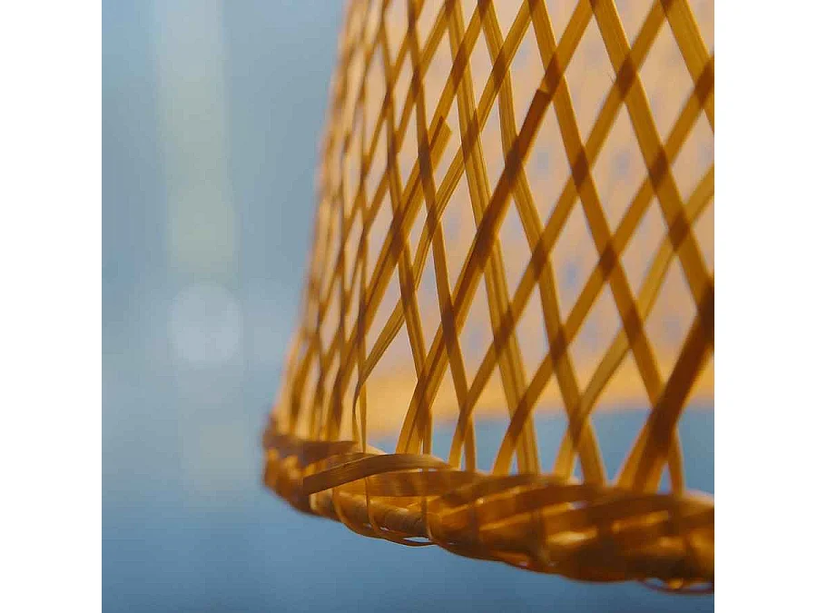 FORLIGHT Lampe à Suspension Ip20 Riba Ø350Mm E27 15W Noir