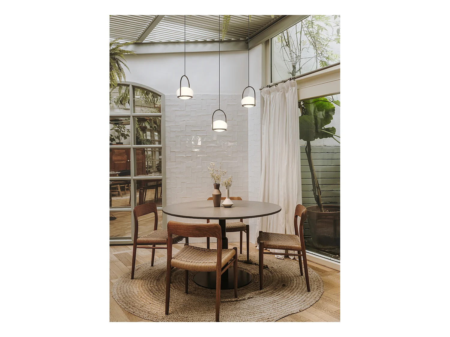 LEDS C4 Lampe à Suspension Coco Single E14 9W Noir