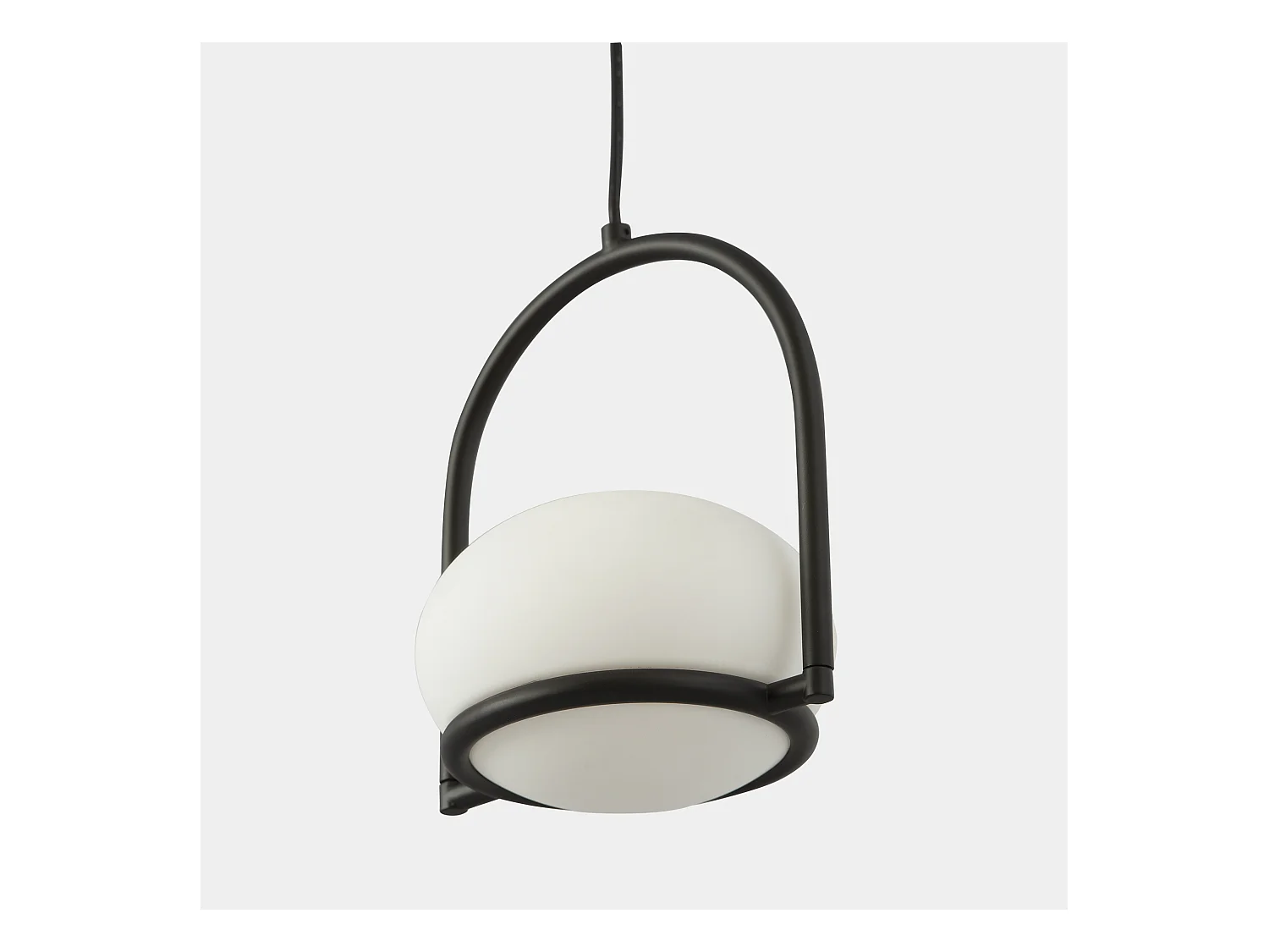 LEDS C4 Lampe à Suspension Coco Single E14 9W Noir