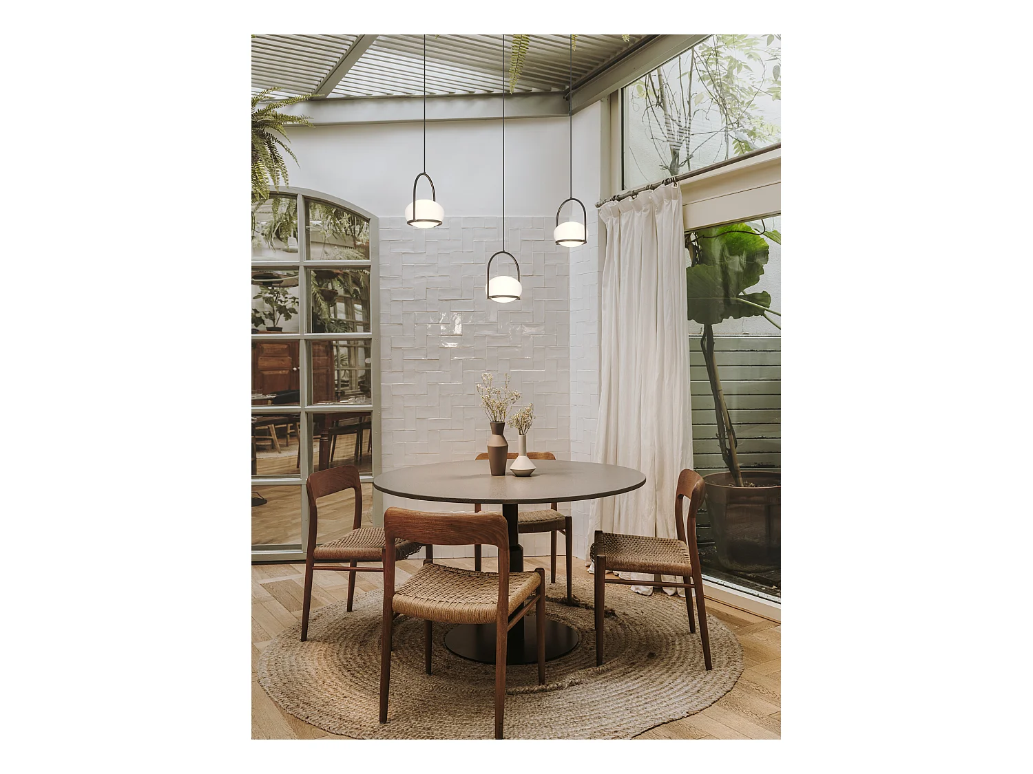 LEDS C4 Lampe à Suspension Coco Single E14 9W Or Peint