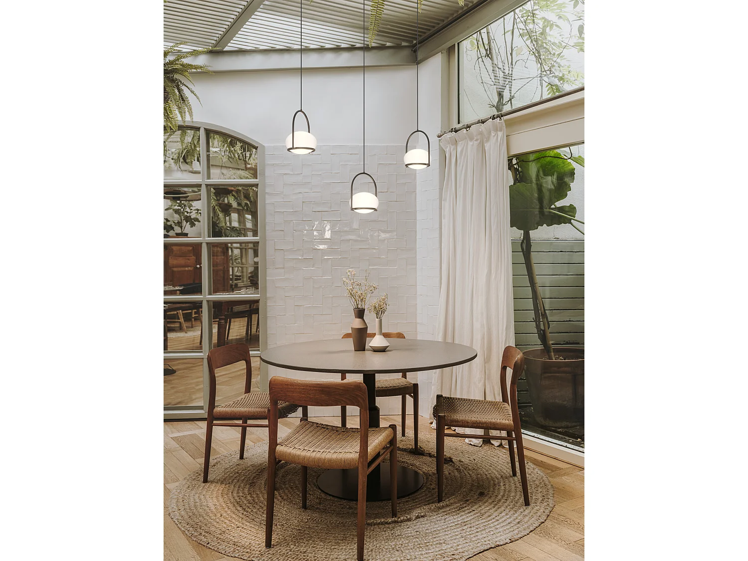 LEDS C4 Lampe à Suspension Coco Single E14 9W Or Peint