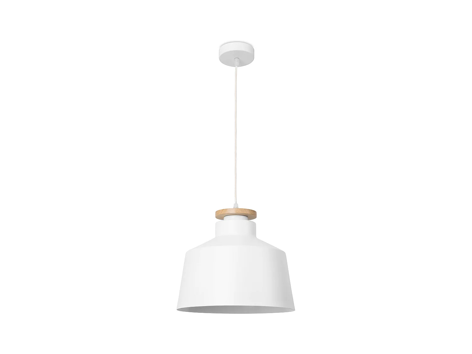 IP20 Cloud Pendel Ø300mm E27 15 Weiß