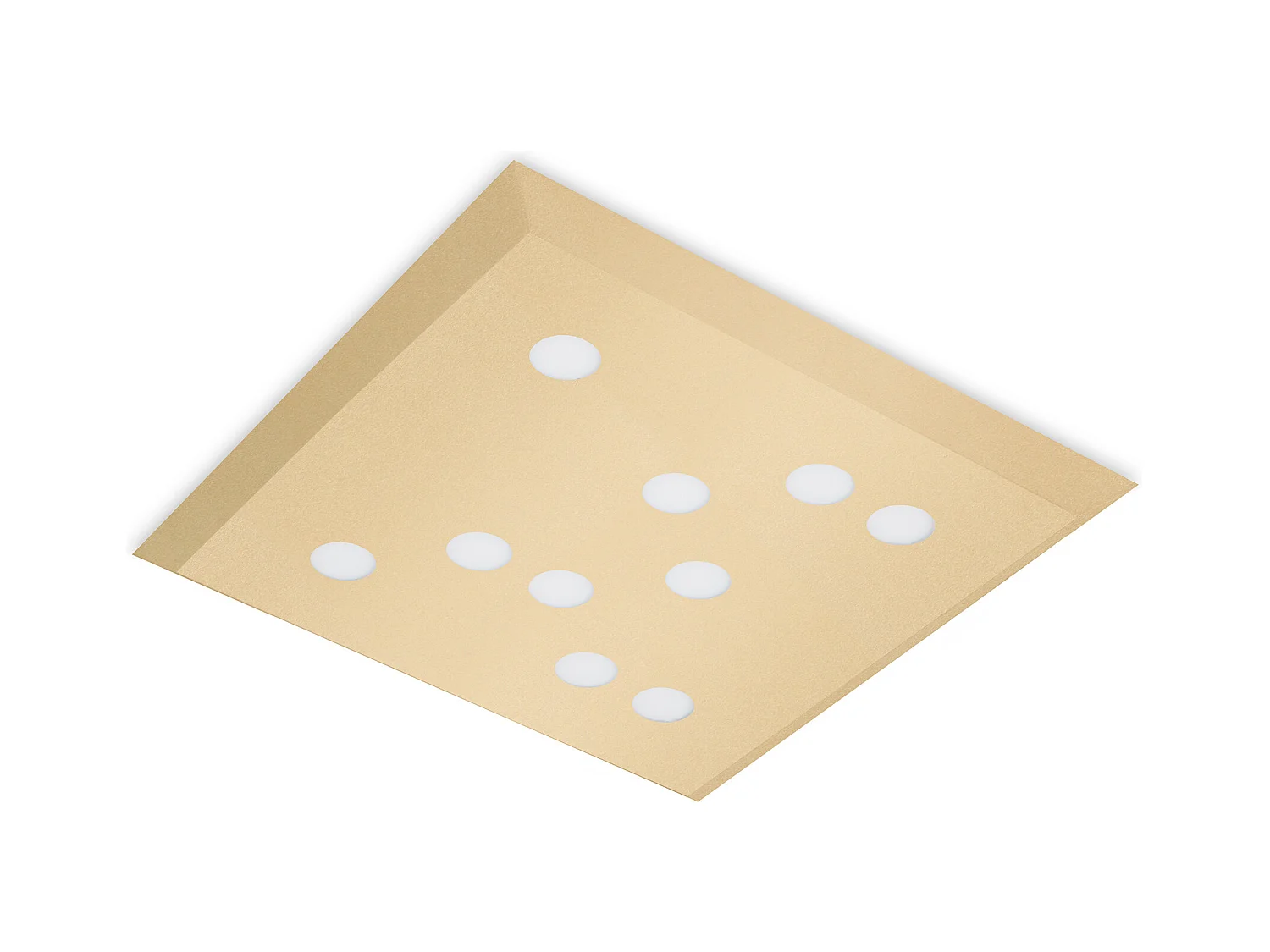 LEDS C4 Plafonnier Wow Led 29.2W Blanc Chaud - 3000K Phase Cut Or 1534Lm