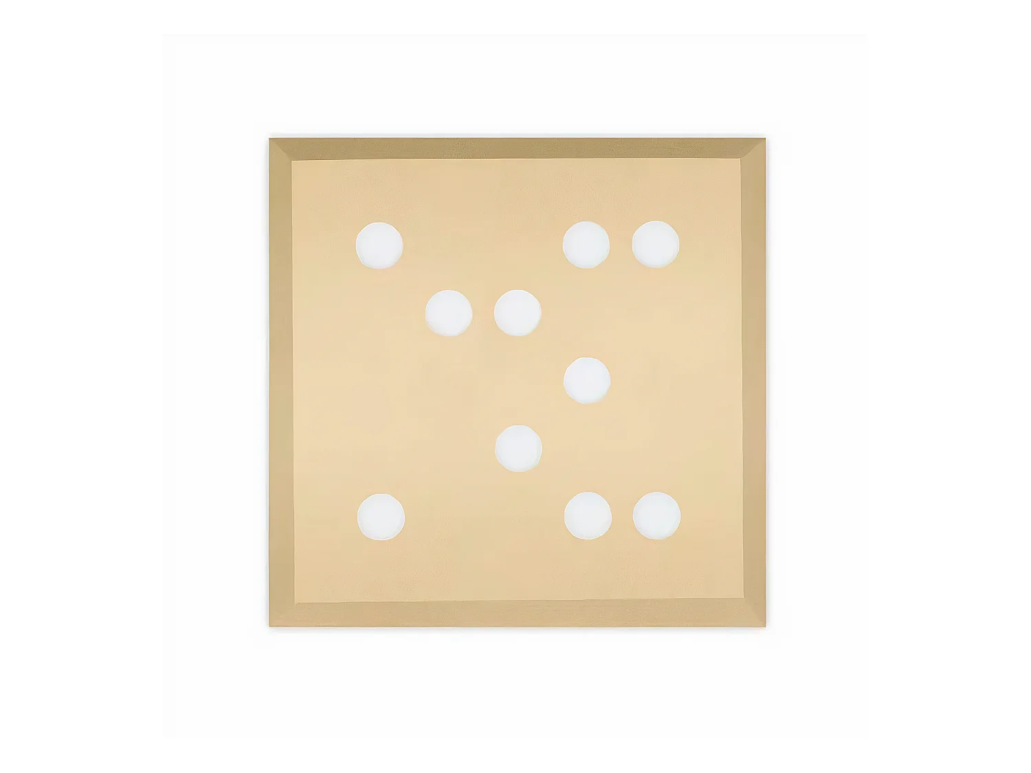 LEDS C4 Plafonnier Wow Led 29.2W Blanc Chaud - 3000K Phase Cut Or 1534Lm