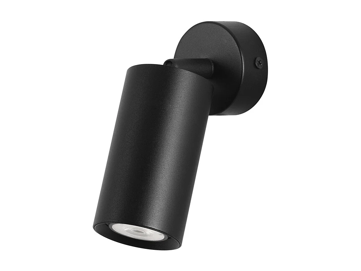 FORLIGHT Projecteur Et Spot Ip20 Era Gu10 8W Noir 282Lm