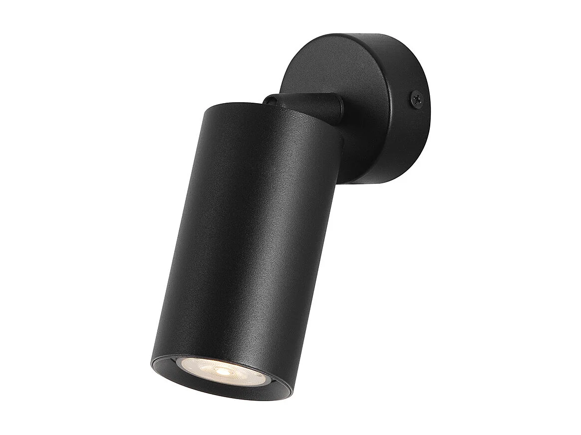 FORLIGHT Projecteur Et Spot Ip20 Era Gu10 8W Noir 282Lm