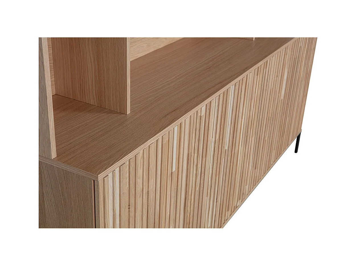 GRAVURE - Geschirrschrank Natureiche