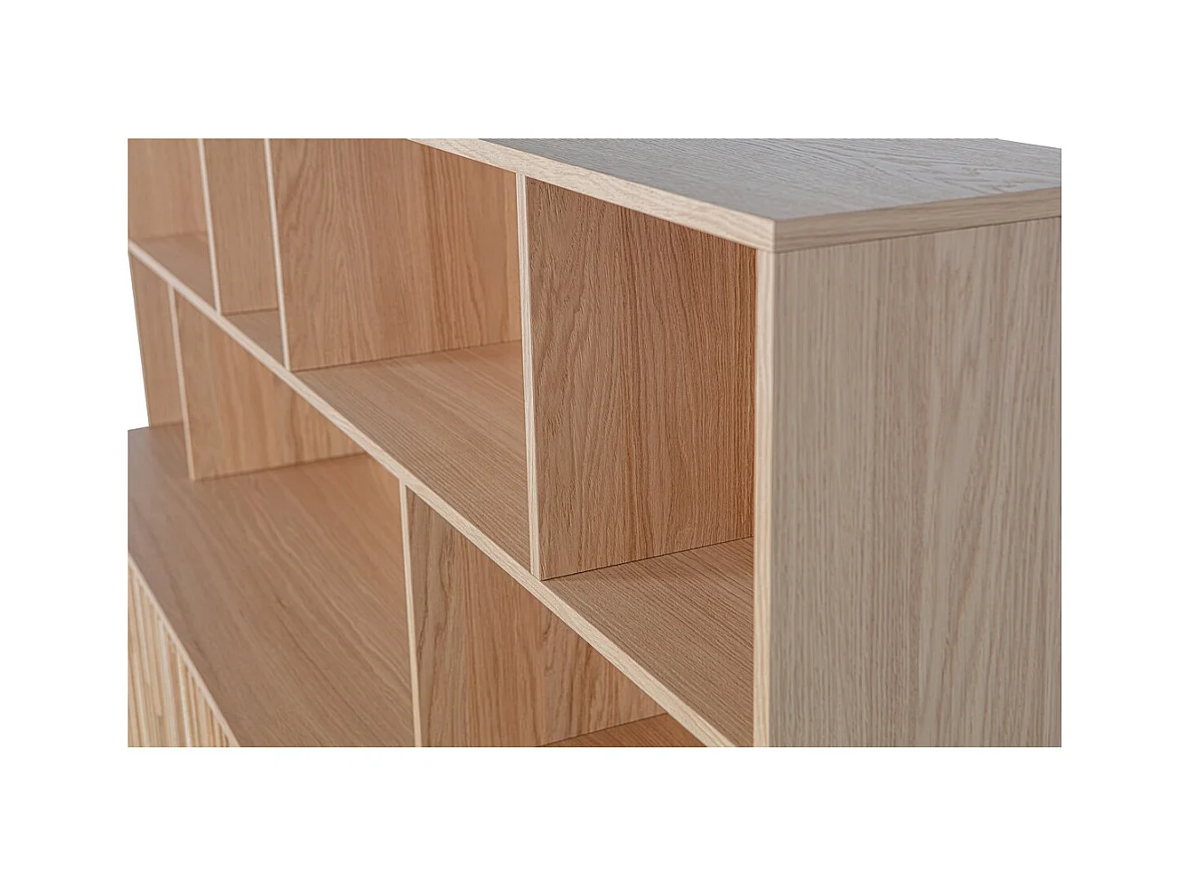 GRAVURE - Geschirrschrank Natureiche