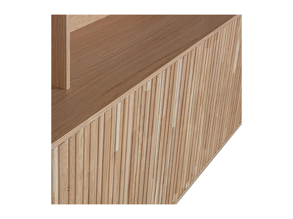 GRAVURE - Geschirrschrank Natureiche