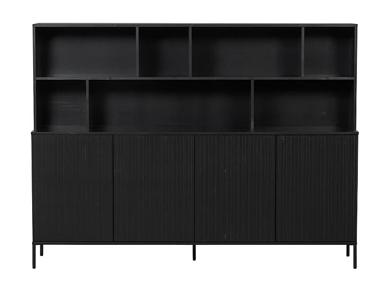 GRAVURE - Geschirrschrank aus Schwarzkiefer