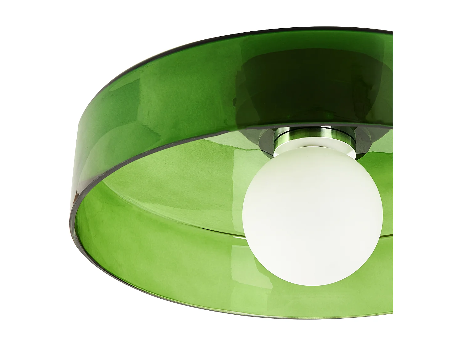 Iluminação de tecto LUGUSE Vidro Verde