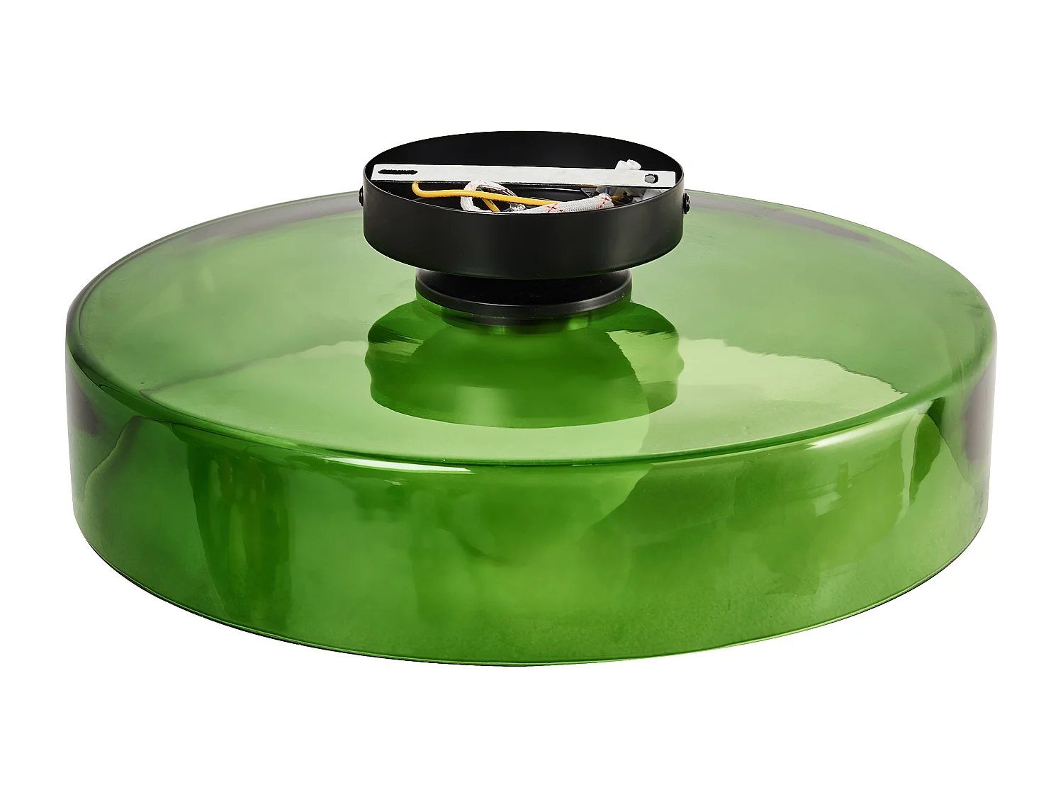 Plafonnier LUGUSE Verre Vert