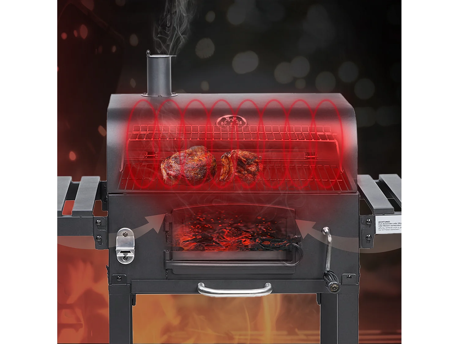 HOLZKOHLEGRILL HERO XL Set