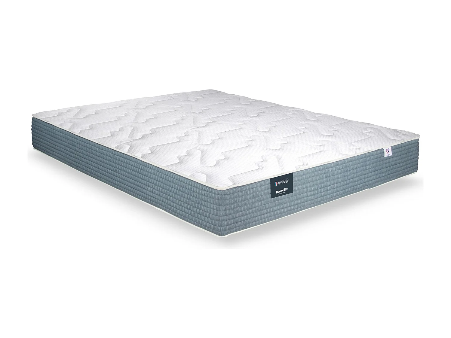 Matelas Dunlopillo en ressorts ensachés 26 cm - IRIS 2 - 90x190