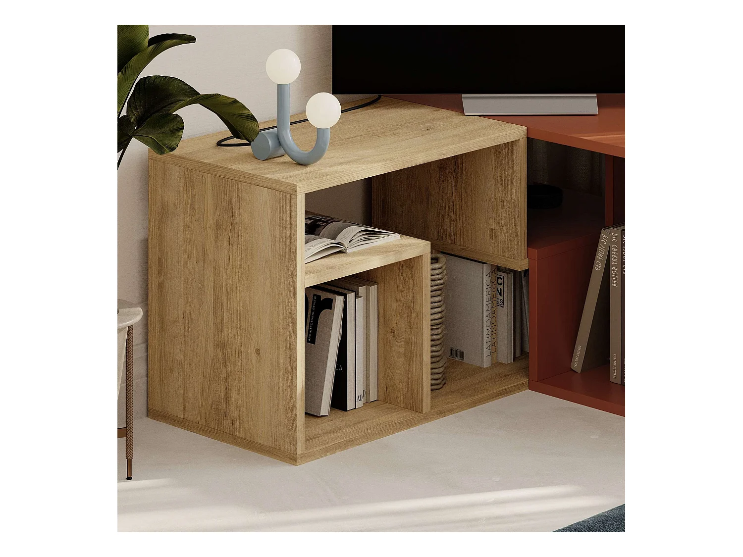 Meuble TV en agglomeré Glis