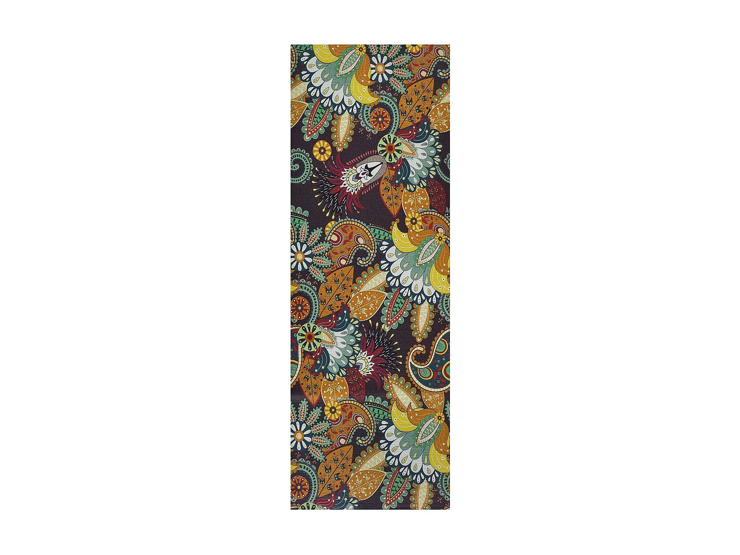Tapis de cuisine - dessins bohème - multicolore - 52 x 100 cm - RICCI