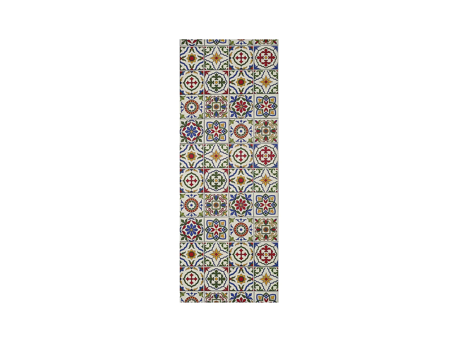 Tapis de cuisine - dessins de Bohème - multicolore - 52 x 100 cm - SPRINTY