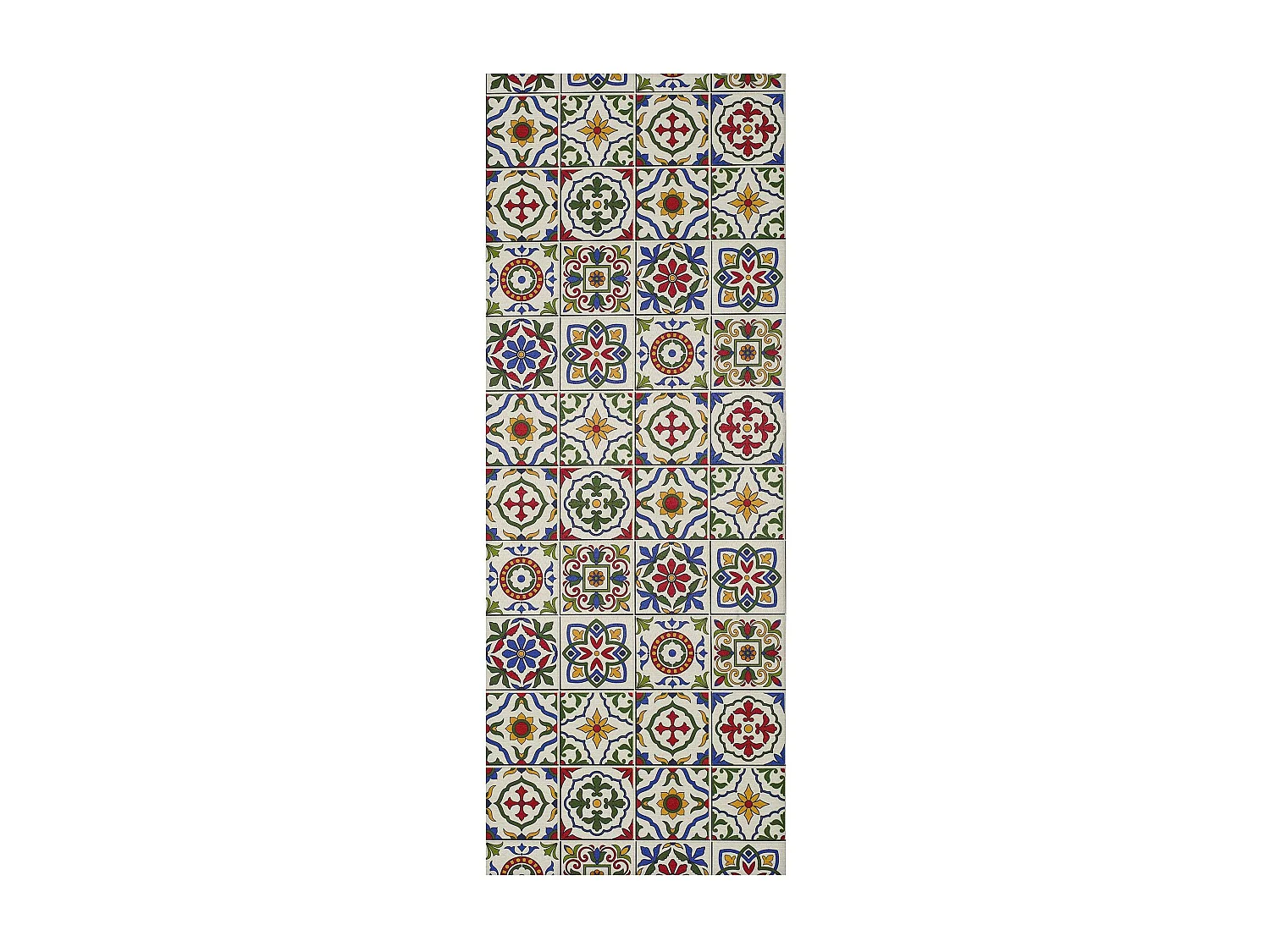 Tapis de cuisine - dessins de Bohème - multicolore - 52 x 100 cm - SPRINTY